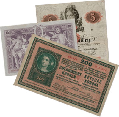 austria hungary banknotes